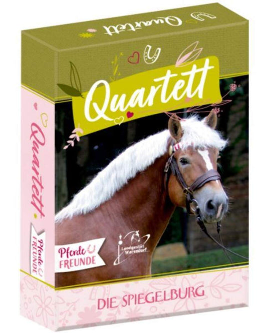 Die Spiegelburg Kartenspiel Quartett Pferdefreunde