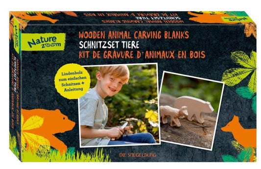 Die Spiegelburg Schnitzset Tiere Nature Zoom