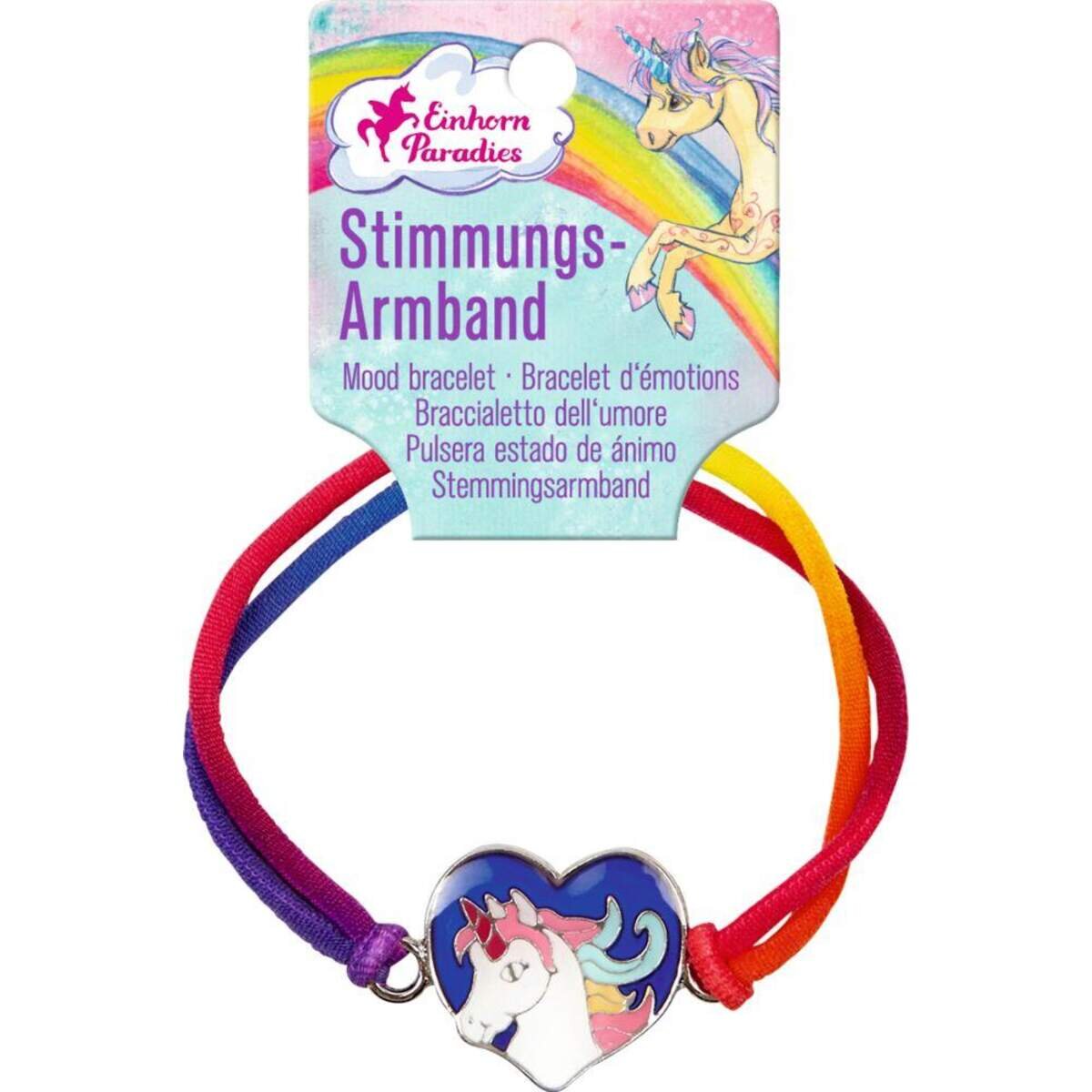 Die Spiegelburg Stimmungsarmband Einhorn sortiert