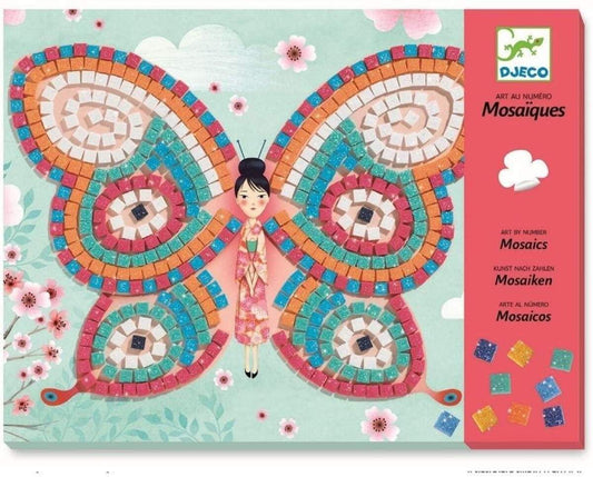 Djeco Mosaike: Glitzer Schmetterlinge