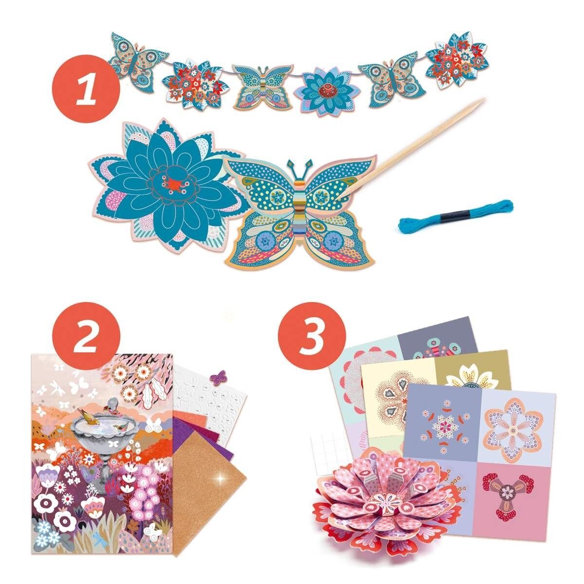 Djeco Multi-Activity Kit: Blumengarten