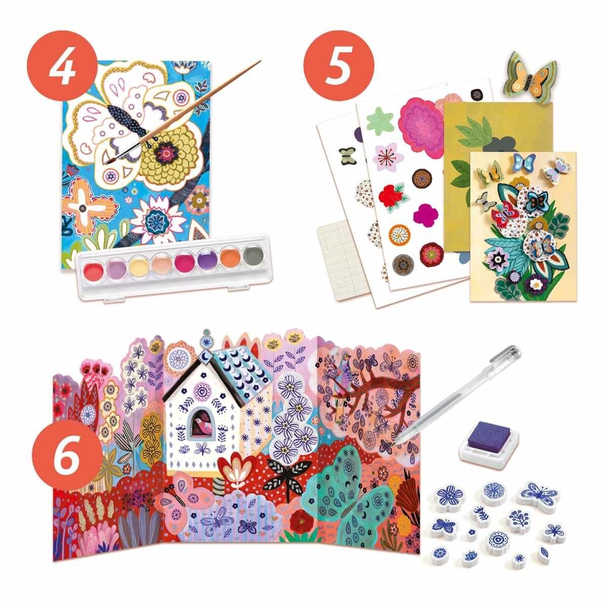Djeco Multi-Activity Kit: Blumengarten