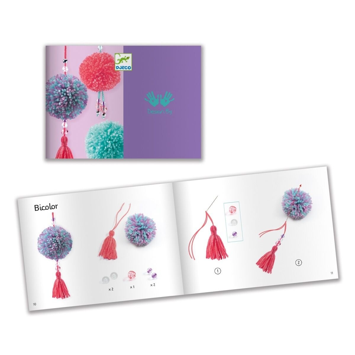 Djeco Pompom Maker: Bommel - Anhänger