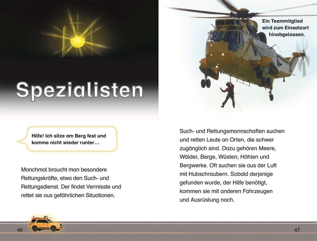 DK SUPERLESER! Lesestufe 2 - Helfer in der Not: Sach-Geschichten für Erstleser