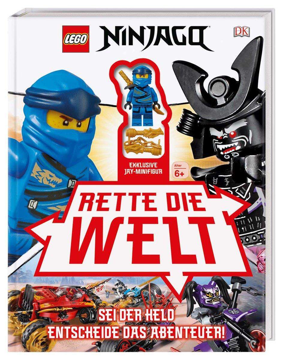 DK Verlag Lego Ninjago - Rette die Welt: Sei der Held Entscheide das Abenteuer!