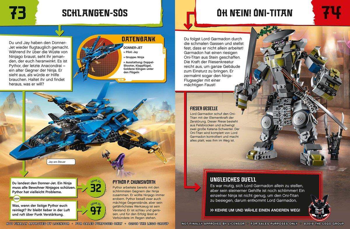 DK Verlag Lego Ninjago - Rette die Welt: Sei der Held Entscheide das Abenteuer!