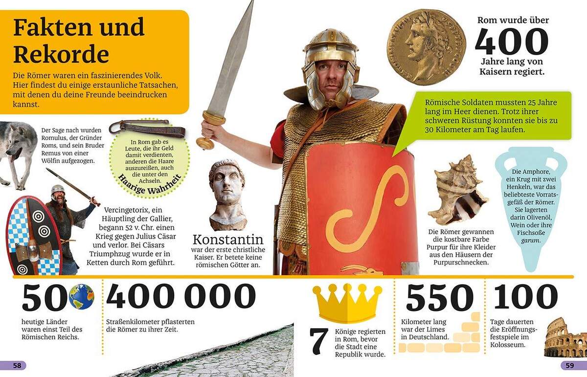 DK Verlag Superchecker! Das alte Rom: Was willst du heute wissen?