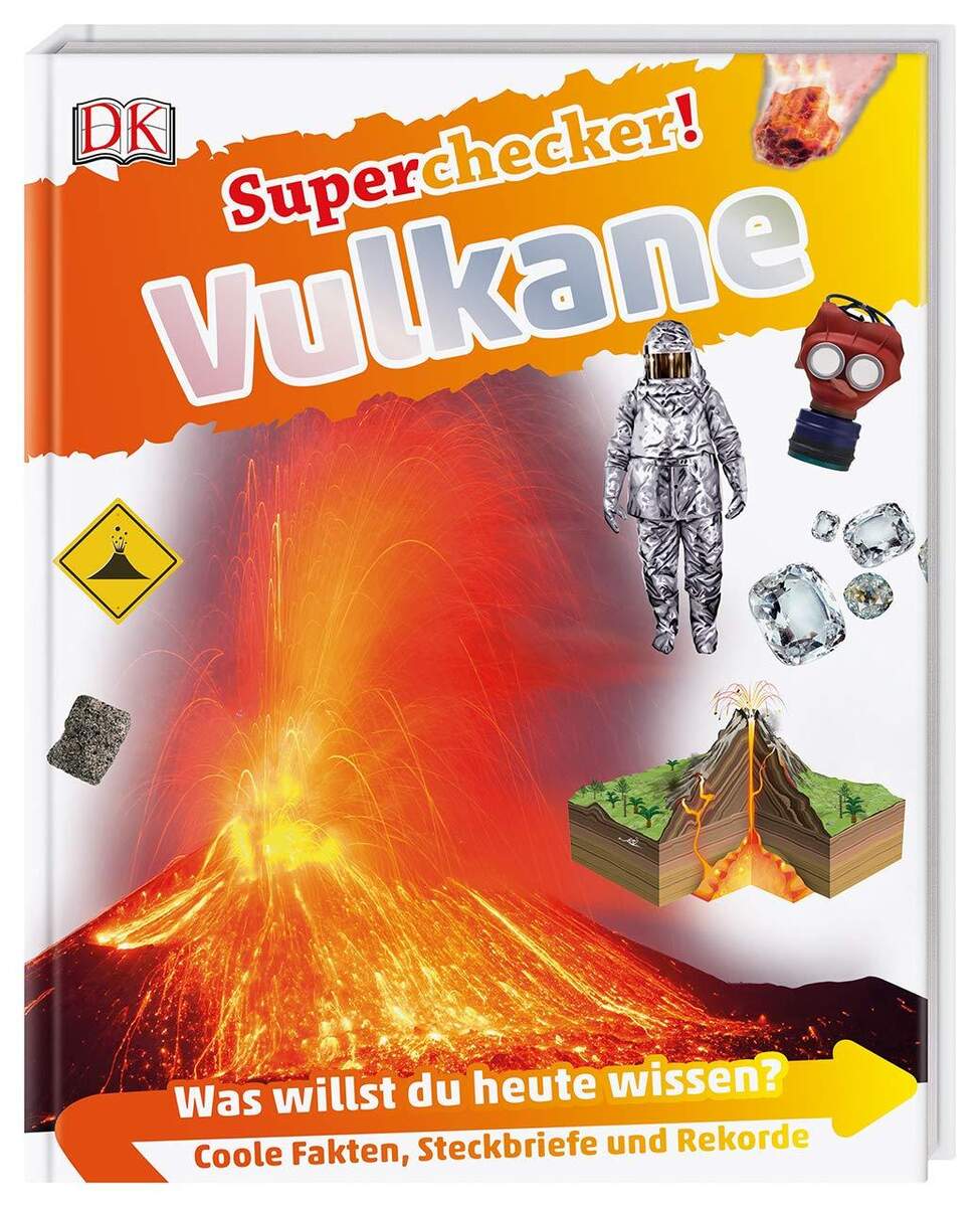 DK Verlag Superchecker! Vulkane: Was willst du heute wissen?