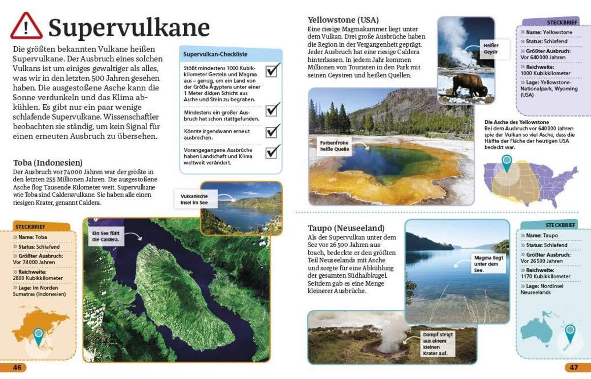 DK Verlag Superchecker! Vulkane: Was willst du heute wissen?