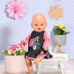 Dolly Moda Jeans Kleid 43cm