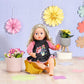 Dolly Moda Jeans Kleid 43cm