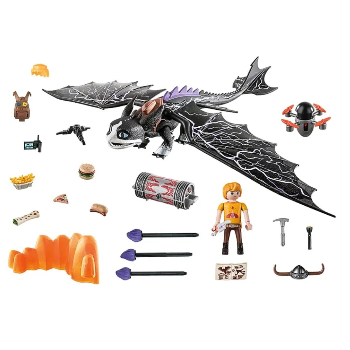 PLAYMOBIL® 71081 Dragons: The Nine Realms - Thunder & Tom
