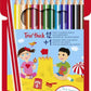 Dreikant-Buntstift - STABILO Trio dick kurz - 12er Pack - mit 12 verschiedenen Farben