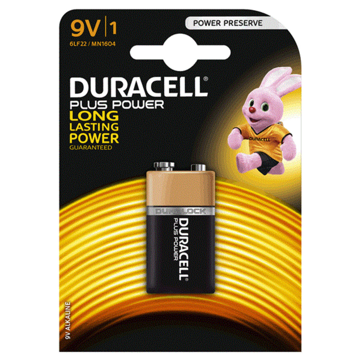 Duracell Plus 9V Block
