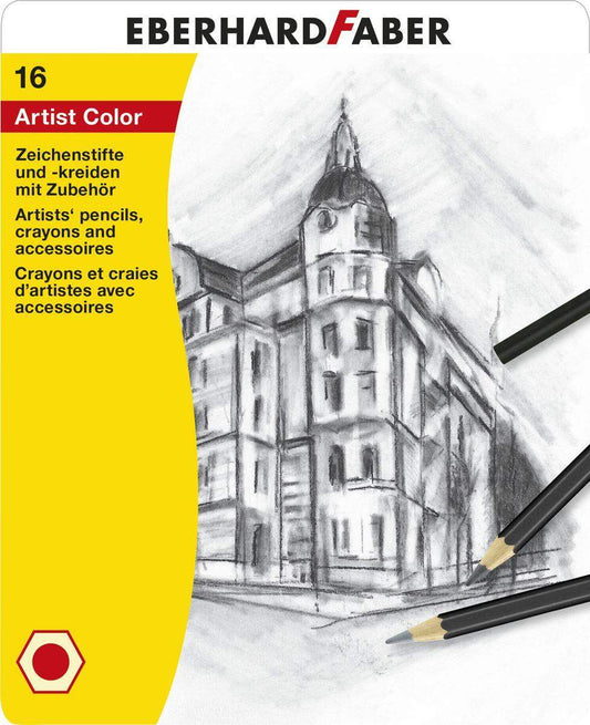 Eberhard Faber Zeichenset Artist Color, 16-teilig