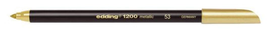 edding 1200m Fasermaler colourpen metallic, 1-3mm, gold