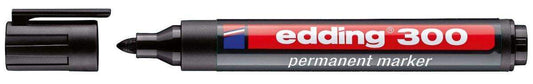 edding 300 Permanentmarker, 1.5-3mm schwarz