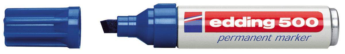 edding 500 Permanentmarker, 2-7mm, blau