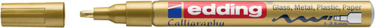 edding 753 Glanzlackmarker, 1-2.5mm, gold