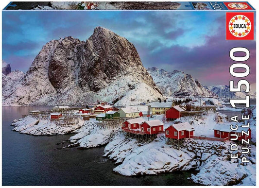 Educa Puzzle Lofoten Inseln Norwegen, 1500 Teile