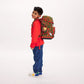 ergobag CUBO Light Schulrucksack-Set FeuerspeiBär LUMI Edition