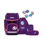 ergobag CUBO LUMI Schulrucksack-Set PerlentauchBär, 5-teilig