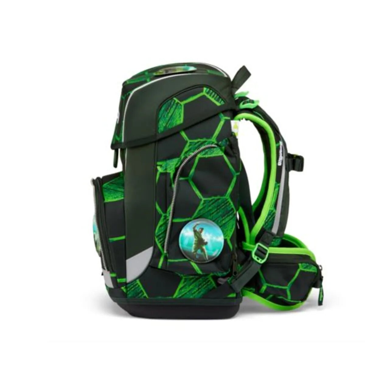 ergobag CUBO Schulrucksack-Set VolltreffBär, 5-teilig