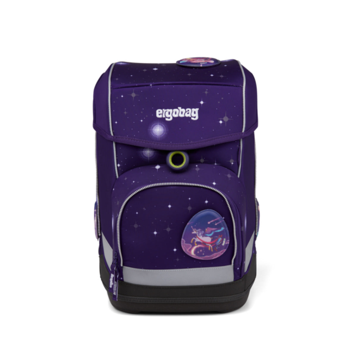 ergobag CUBO Schulranzen-Set Bärgasus Glow, 5-teilig