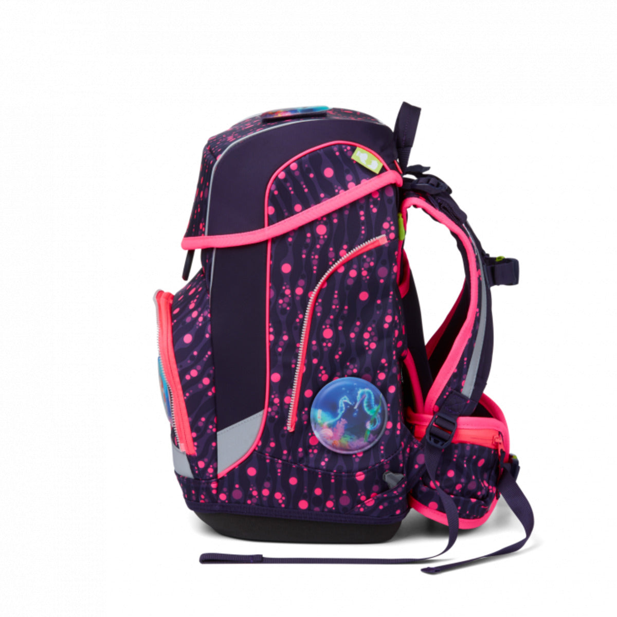 ergobag CUBO Schulranzen-Set Bärmuda Viereck, 5-teilig