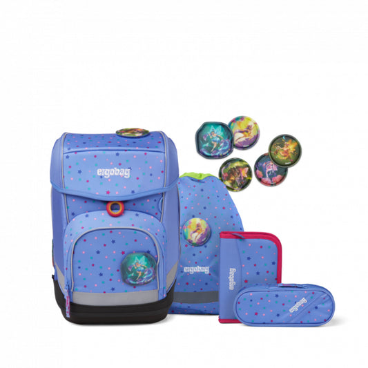 ergobag CUBO Schulranzen-Set Bärzaubernd, 5-teilig