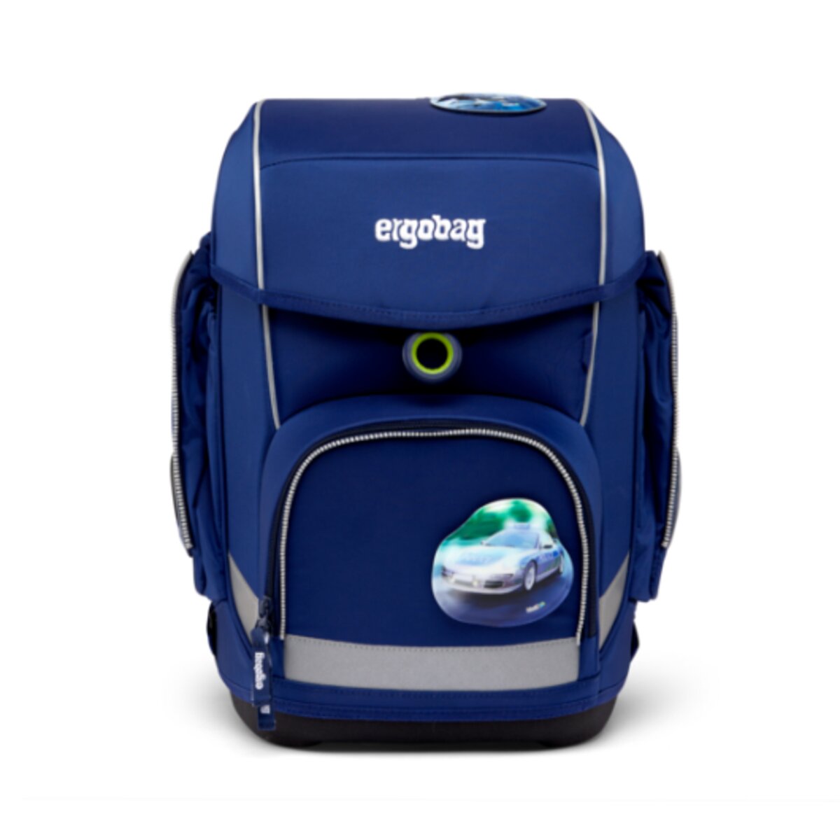 ergobag CUBO Schulrucksack-Set BlaulichtBär, 5-teilig