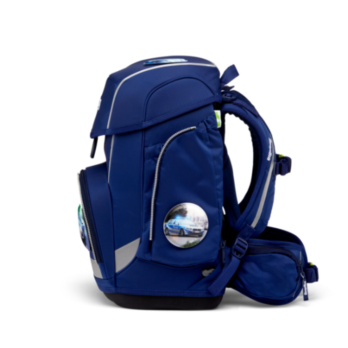 ergobag CUBO Schulrucksack-Set BlaulichtBär, 5-teilig