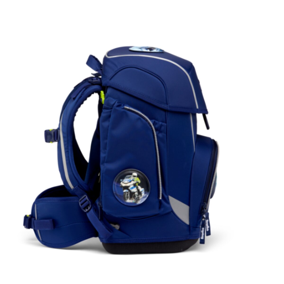 ergobag CUBO Schulrucksack-Set BlaulichtBär, 5-teilig