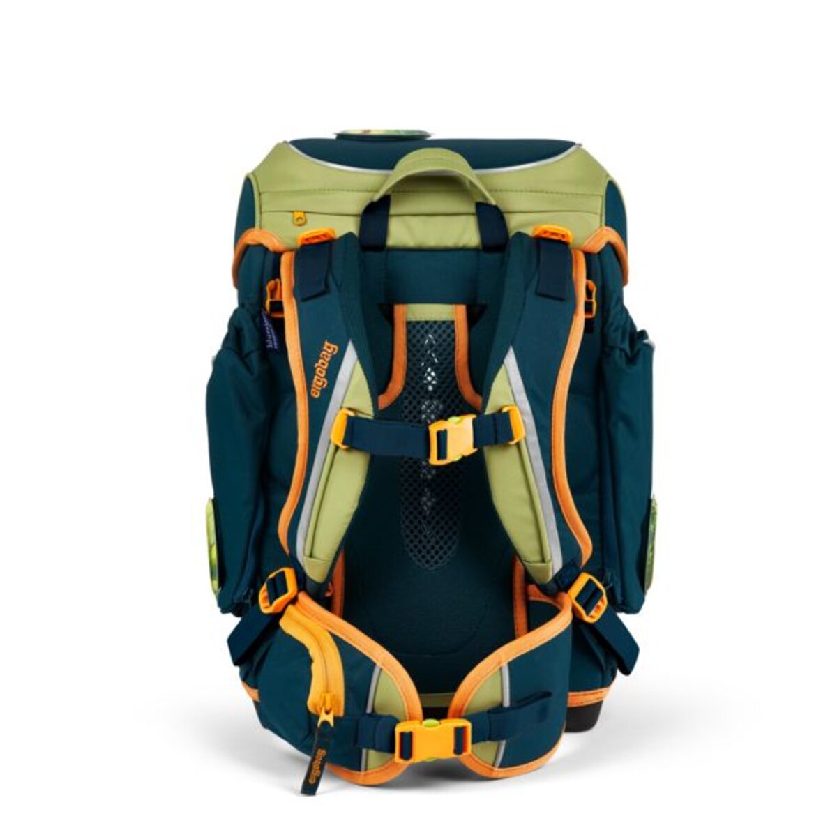 ergobag CUBO Nature Explorer Edition Schulrucksack-Set EntdeckBär, 5-teilig