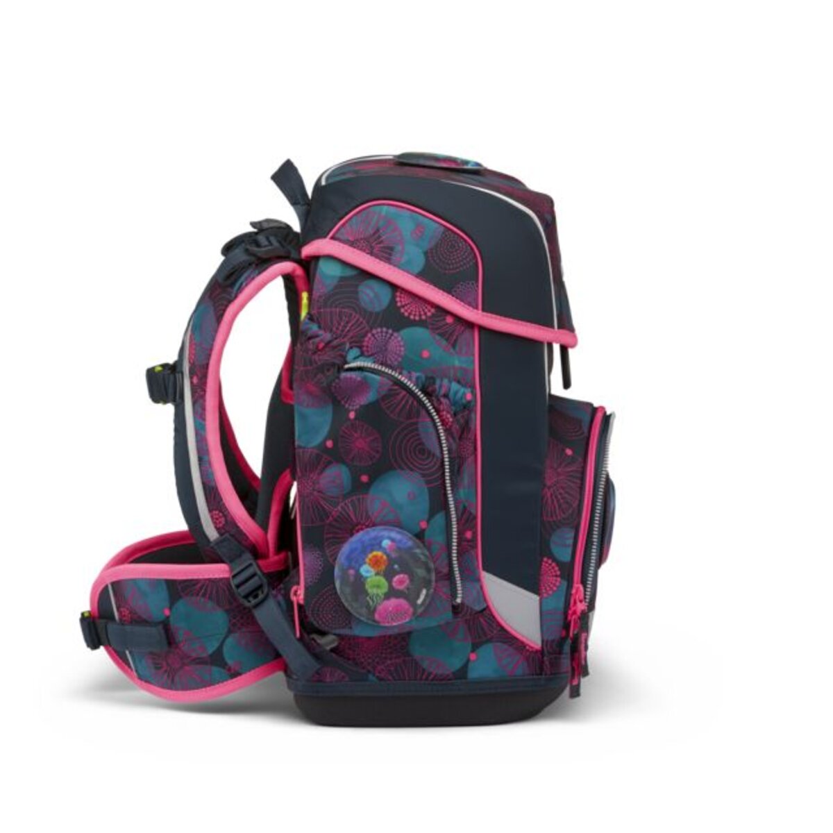 ergobag CUBO Schulrucksack-Set KorallBär