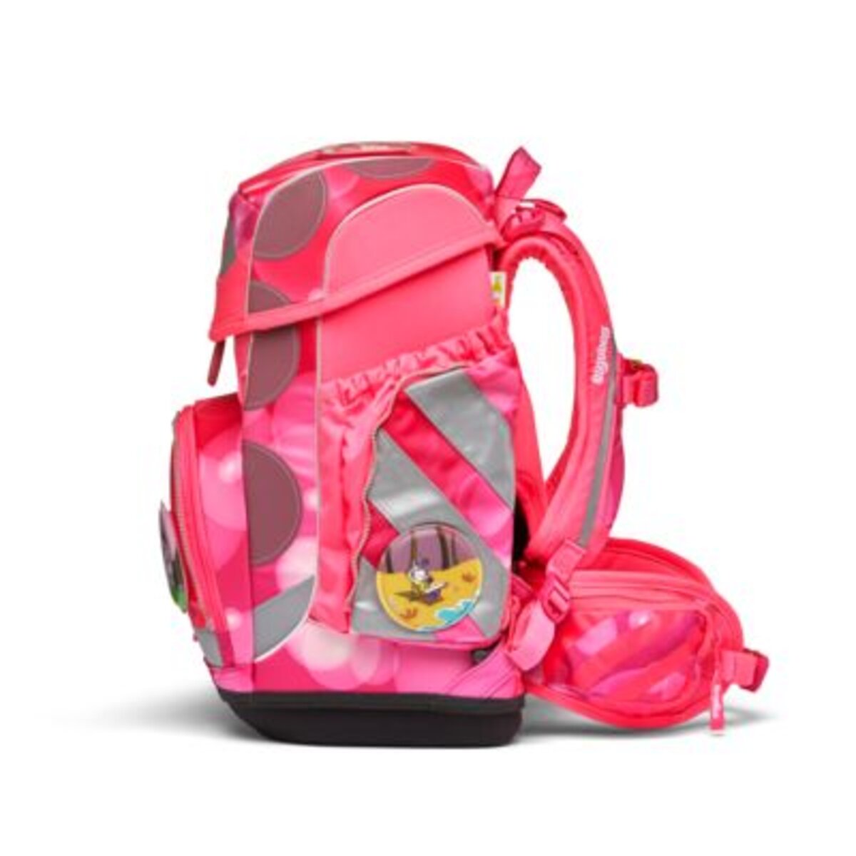ergobag CUBO Schulrucksack-Set KuntBärbuntes Einhorn NEO
