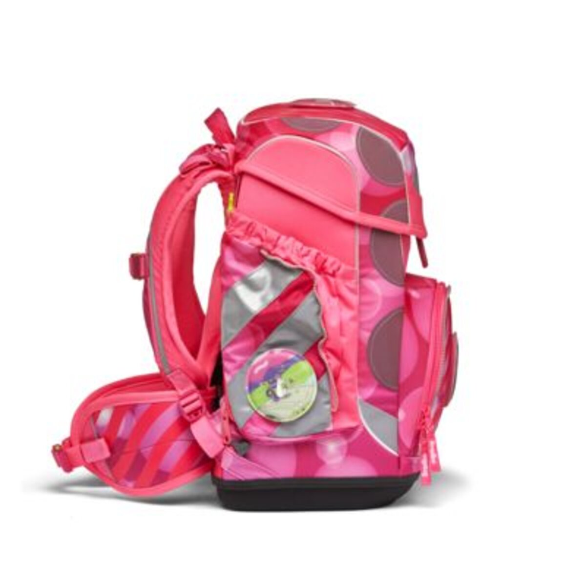 ergobag CUBO Schulrucksack-Set KuntBärbuntes Einhorn NEO