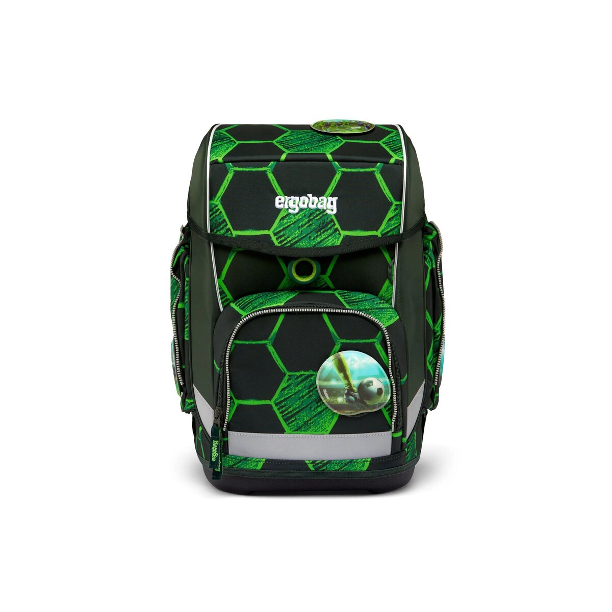 ergobag CUBO Schulrucksack-Set VolltreffBär, 5-teilig