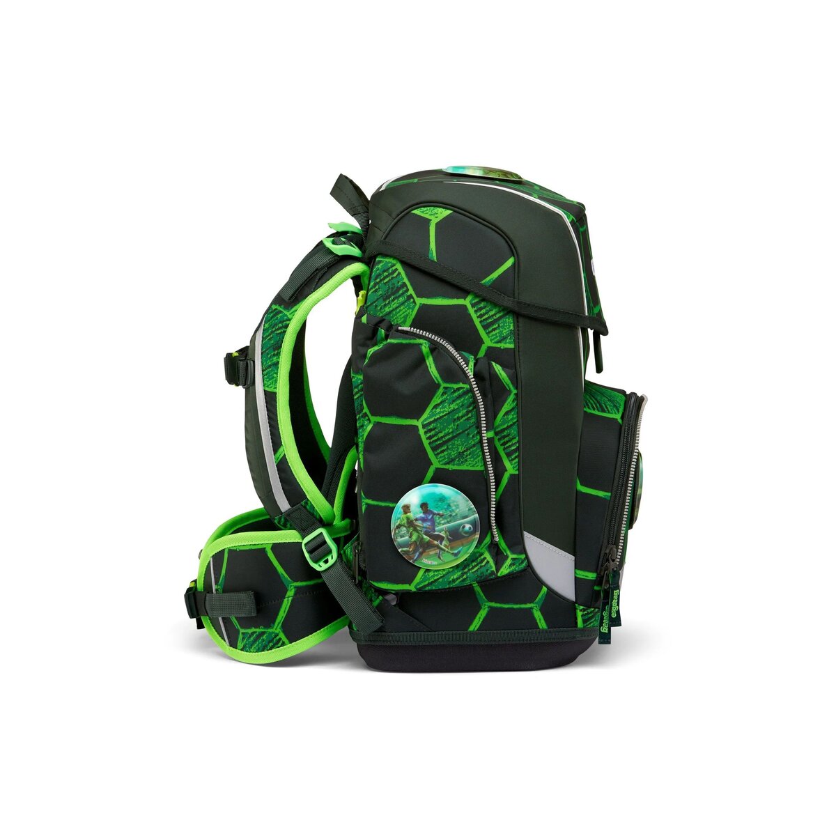 ergobag CUBO Schulrucksack-Set VolltreffBär, 5-teilig
