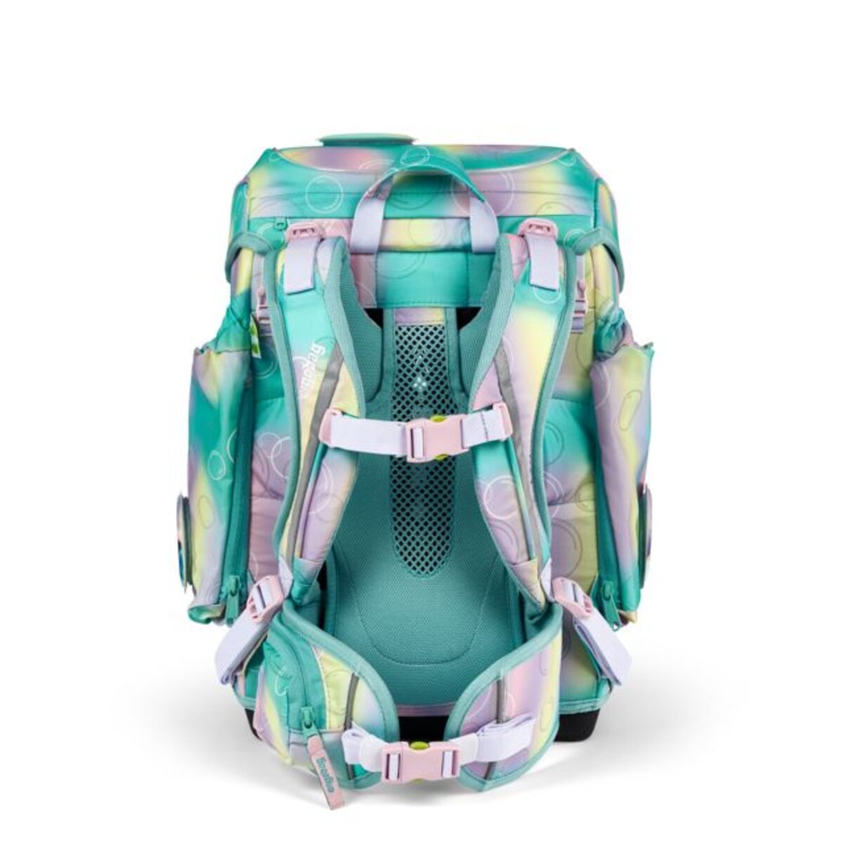 ergobag CUBO Schulrucksack-Set ZauBärwelt REFLEX GLOW, 5-teilig