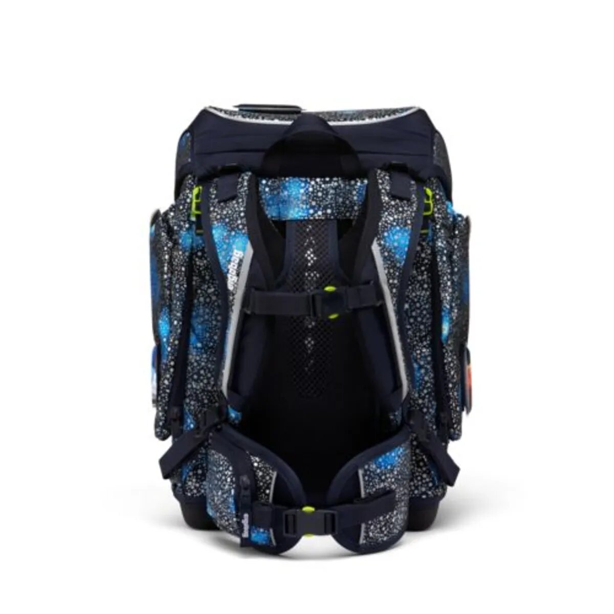 ergobag CUBO SPECIAL Schulrucksack-Set Bär Anhalter durch die Galaxis, 5-teilig