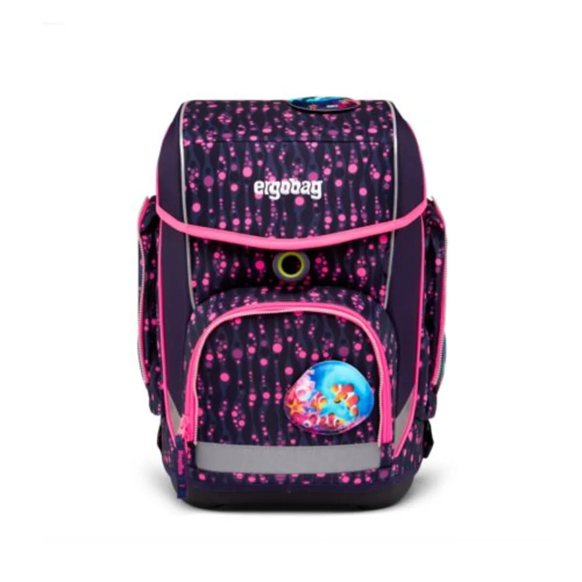 ergobag CUBO SPECIAL Schulrucksack-Set Bärmuda Viereck, 5-teilig