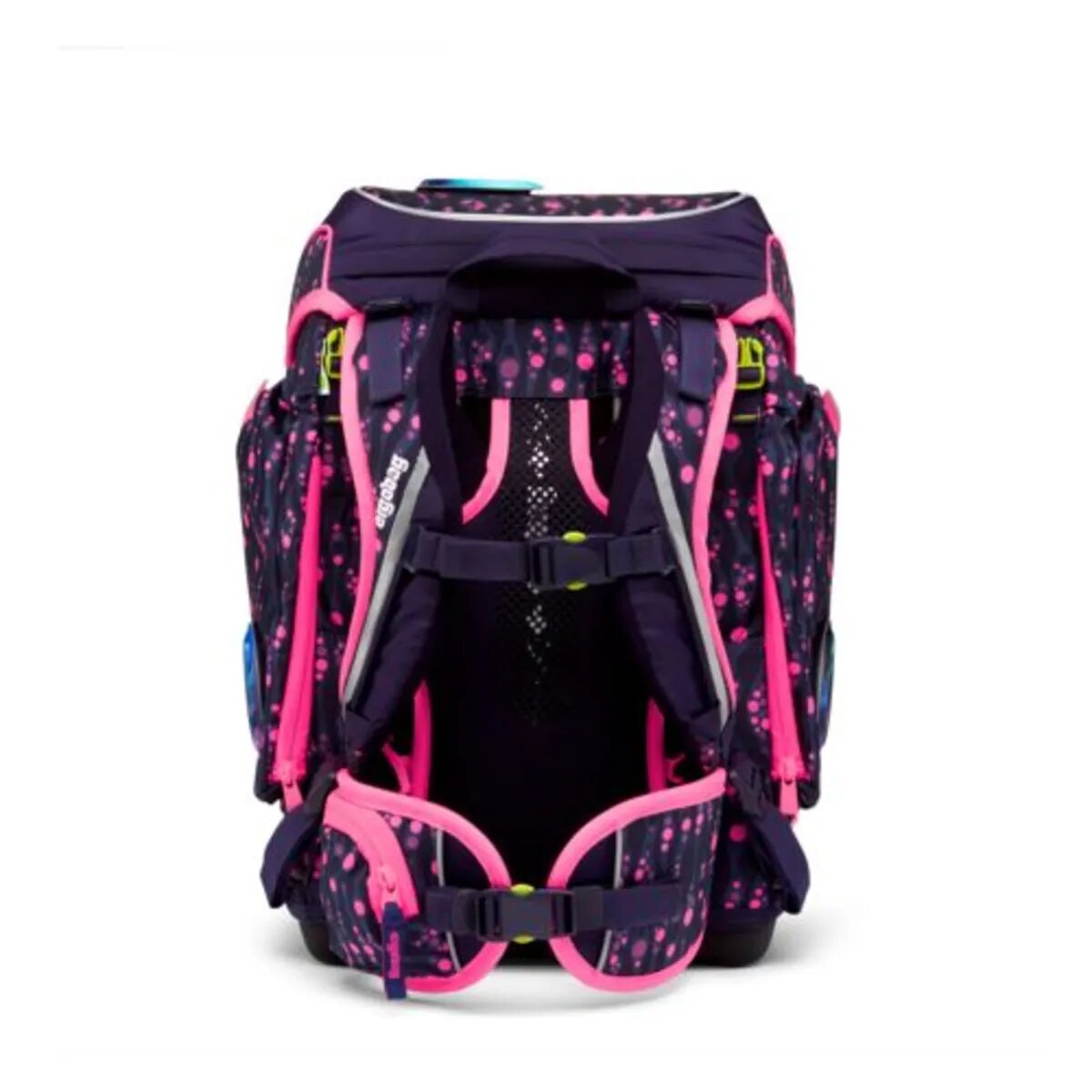 ergobag CUBO SPECIAL Schulrucksack-Set Bärmuda Viereck, 5-teilig