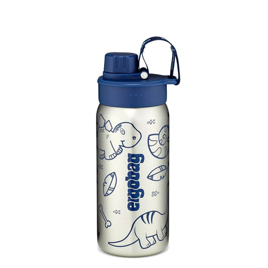 ergobag Edelstahl Trinkflasche Blue, 500 ml
