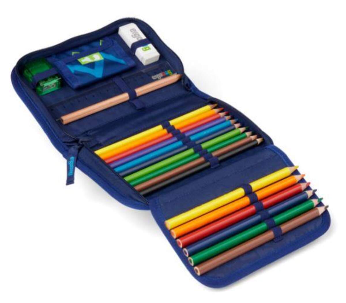 ergobag Federmäppchen PferdeflüstBärer gefüllt, 22-teilig