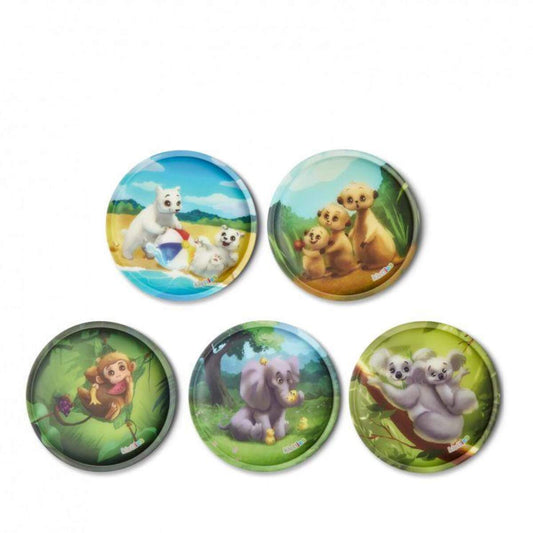 ergobag Klettie Set Zoobabies, 5-teilig