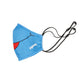ergobag Maske Gesicht Blau