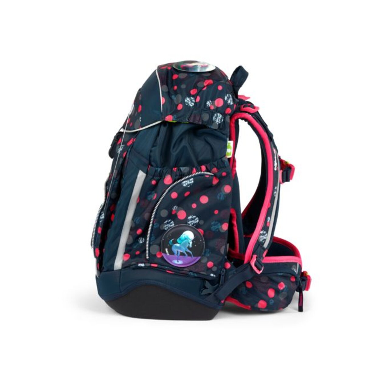 ergobag Maxi-Set Schulrucksack-Set PhantBärsiewelt REFLEX GLOW, 6-teilig