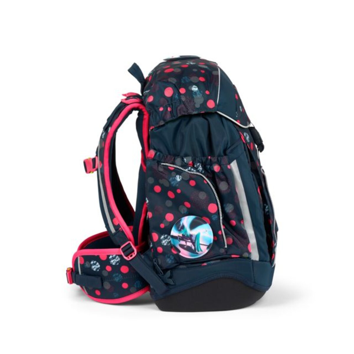 ergobag Maxi-Set Schulrucksack-Set PhantBärsiewelt REFLEX GLOW, 6-teilig