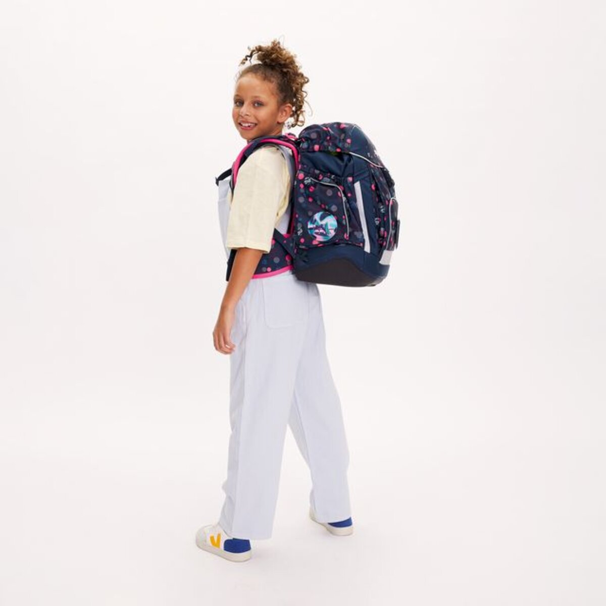 ergobag Maxi-Set Schulrucksack-Set PhantBärsiewelt REFLEX GLOW, 6-teilig